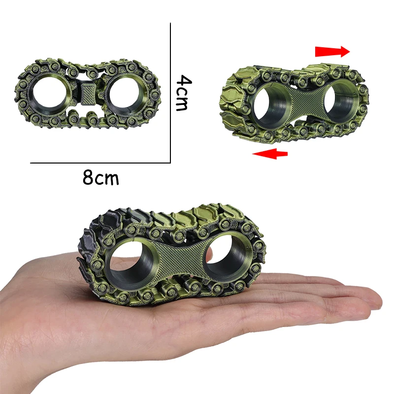 3D Printed Rotating Ball Anti-stress Toy O-Shaped Universal Fingertip Gyroscope Gravity Rotation Anxiety Relief Decompression sensory fidget toy anti stress toy fidget toy fingertip gyroscope toy finger sensory toy