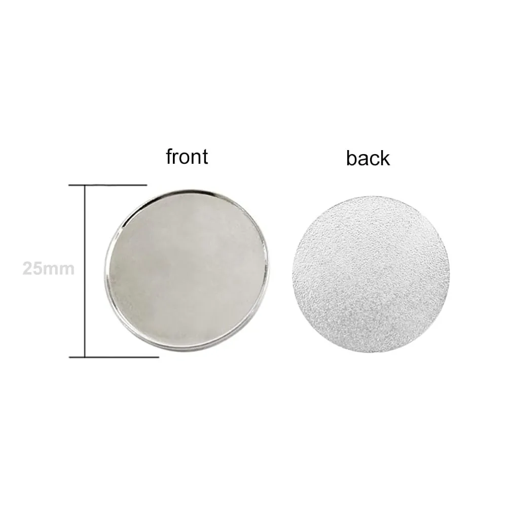 12개입 흰색 또는 무지 골프 볼 마커 25mm, 30mm, 골프 마커 위치 표시 맞춤 인쇄 가능