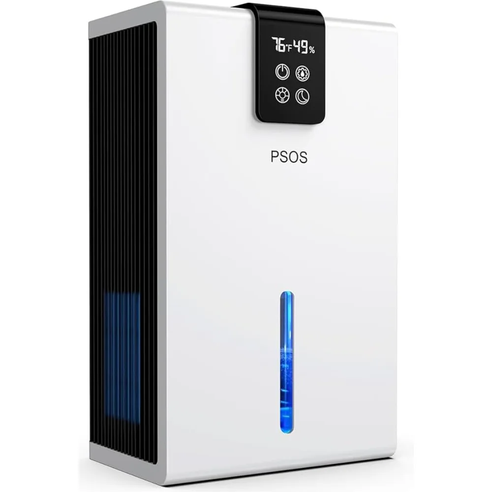 

PSOS Dehumidifier, 99oz Dehumidifiers for Basement (900 sq.ft), Quiet Dehumidifiers for Home with Auto Shut Off, Portable