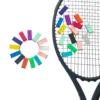 Candy Color Silicone Grip Ring for Tennis Racket Overgrip Sealing Ring Fixed Bands