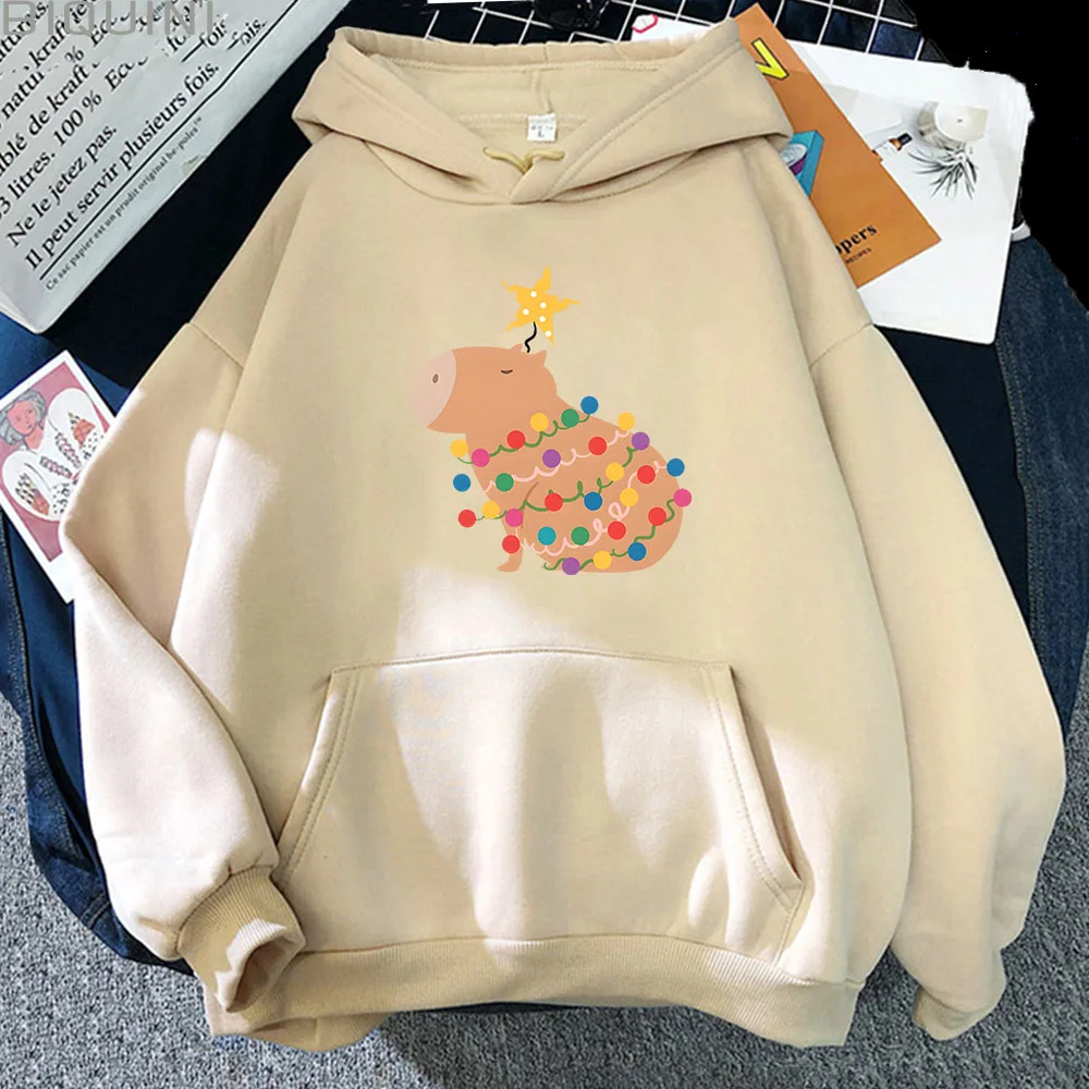 

Merry Christmas Y2k Streetwear Men Kawaii Sweatshirts Oversized Harajuku Hoodies Aesthetic Tops Casual Classic Pullovers Unisex