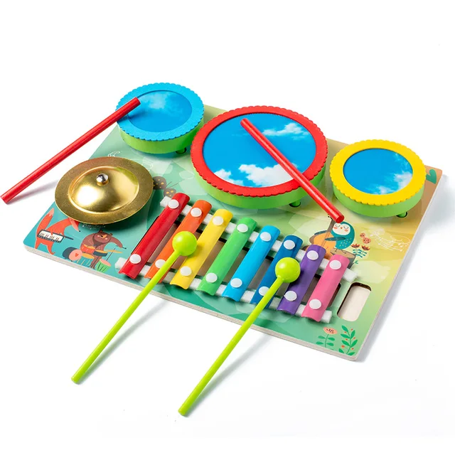 Bébé Enfant Jouets musicaux Xylophone Sagesse Développement de l