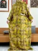 2025 coton musulman dame Abayas Ramadan vêtement de prière dubaï turquie moyen-orient Femme Robe ample Robe africaine Turban Joint