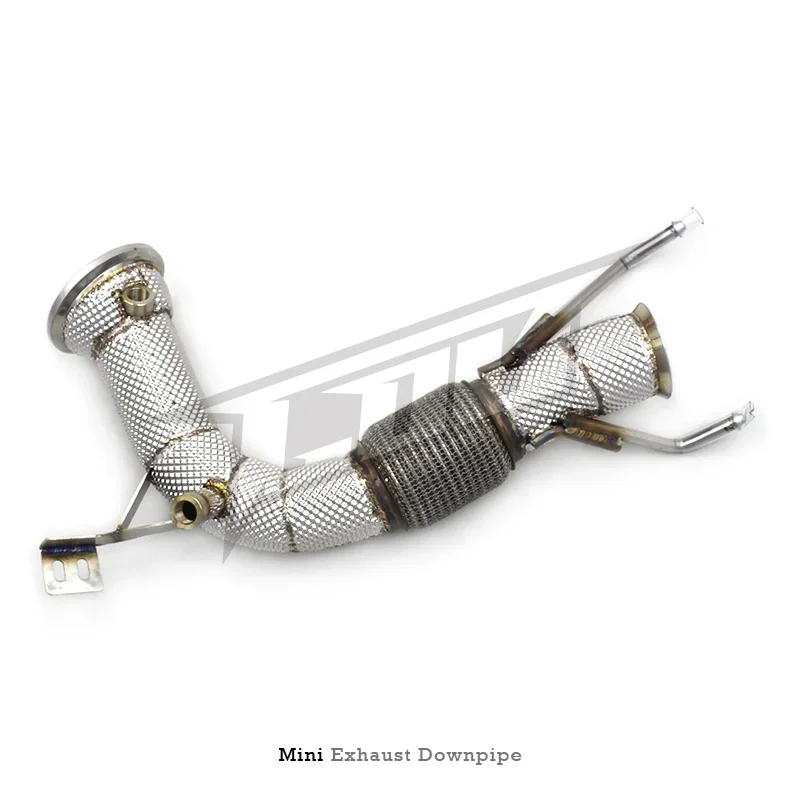 Section High flow Pipes branch downpipe Exhaust Pipe with for/COUNTRYMAN/JCW 2.0T