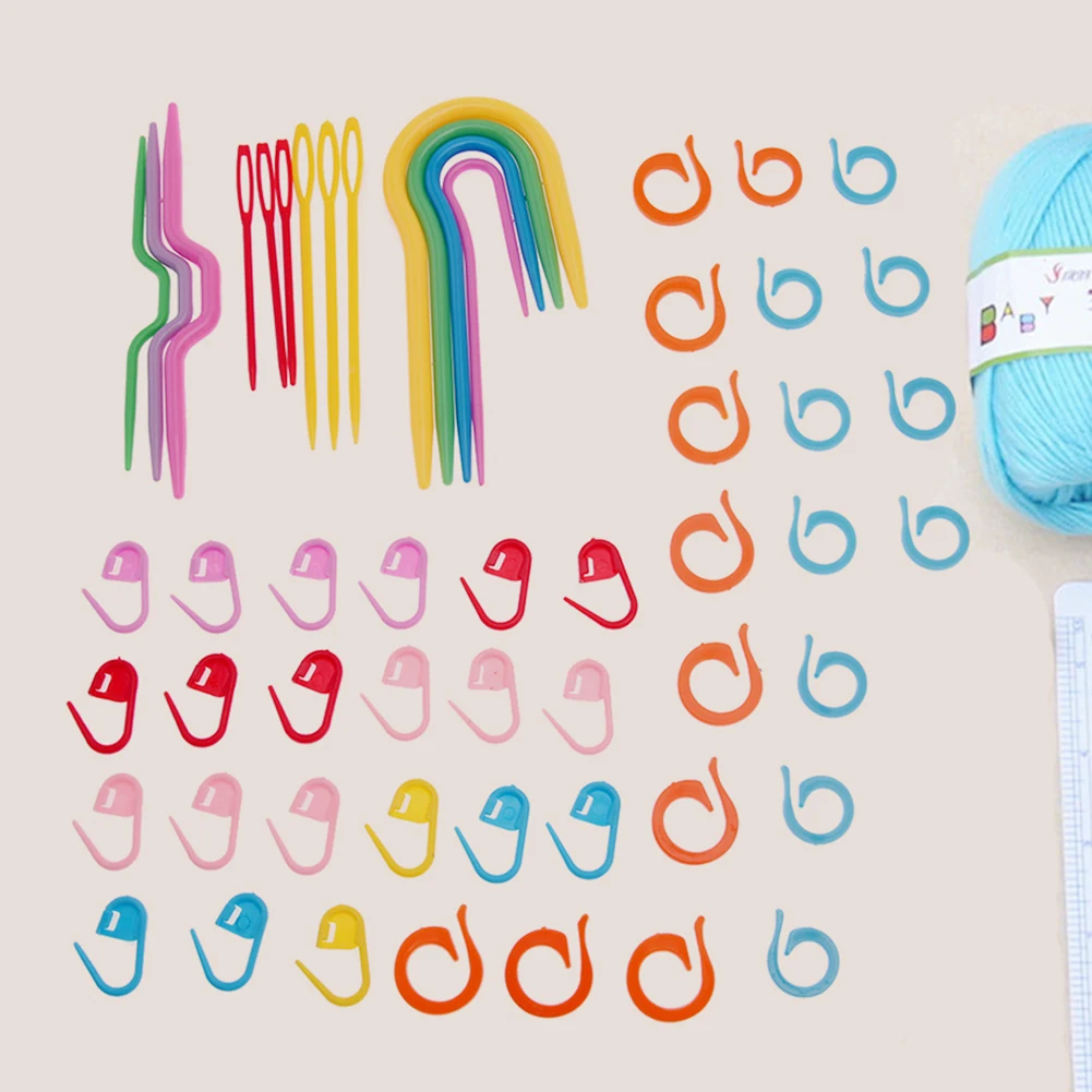 Plastic Knitting Needles Storage Box Sewing Tool Accessory