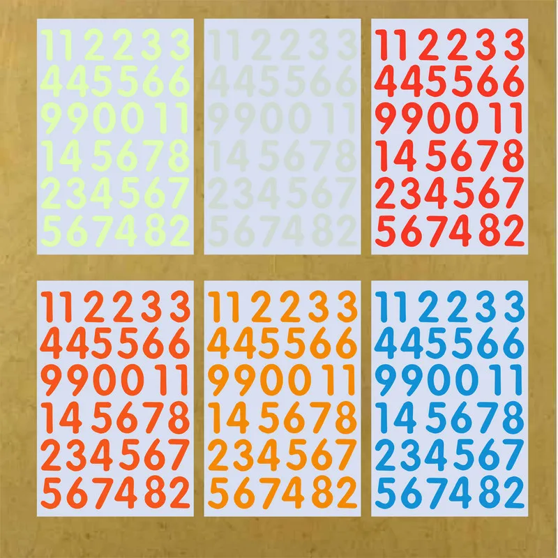 Glow in the Dark Number Sticker for glow in the dark stickers,wall stickers,self adhesive wall stickers,vinyl stickers,vinyl wall stickers,self adhesive stickers,self adhesive switch paste,chalkboard stickers Luminous Digits Kids Bedroom Wall Switch Model Number DIY Decoration Label Decal