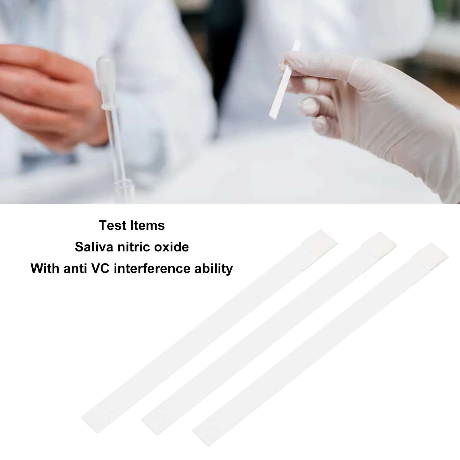 Nitric Oxide Indicator Strips Instant Results 25 Strips Professional Highly Accurate Body Nitric Oxide Test Strips for Daily 5
