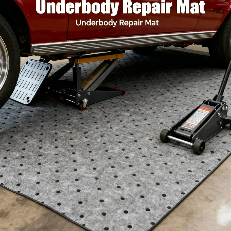 Oil Absorbent Pads Spill Absorbent Mats Oil Spill Pads for Oil-Based & Water-Based Fluids Liquid Home Garage Fluid Catch Mat