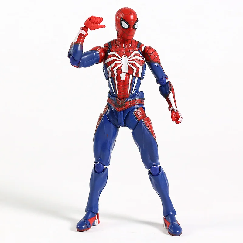 Shf Spiderman Ps4 Advanced Suit Pvc Action Figure