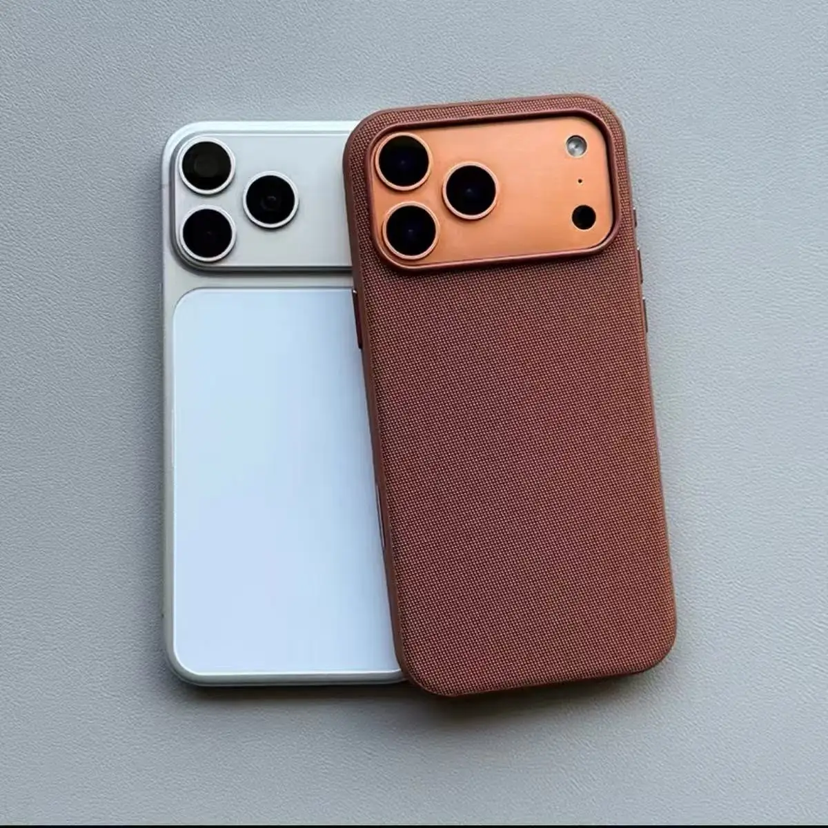 Premium Tech Fabric Woven Magnetic Phone Case with Wireless Charging Compatibility