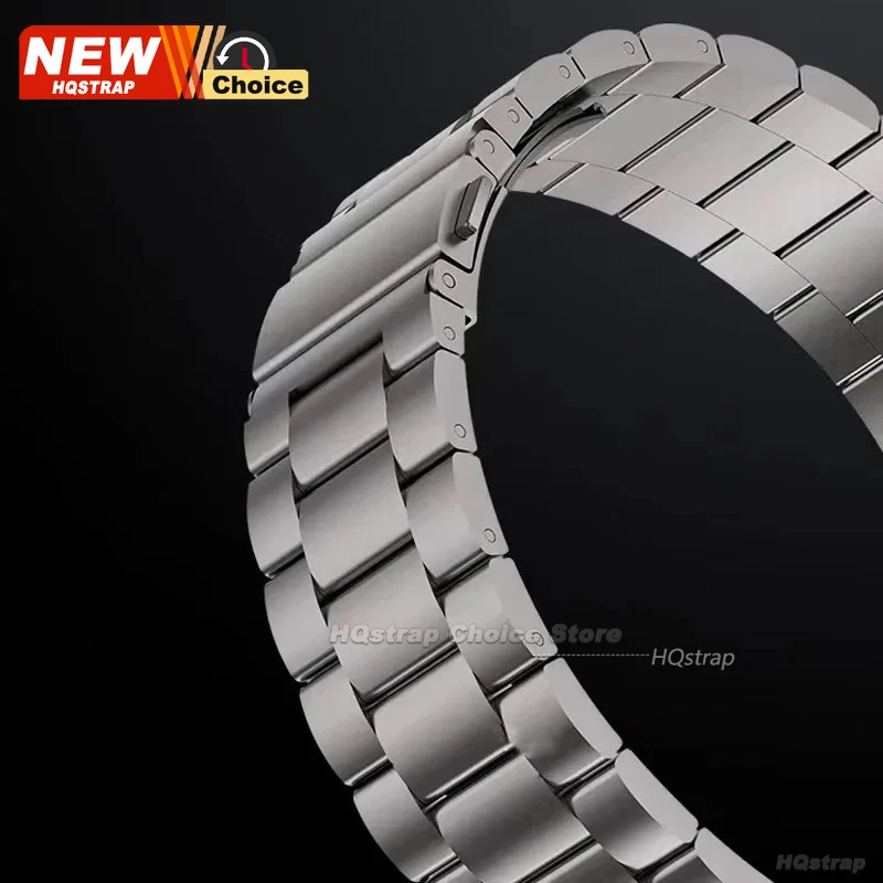 Premium Titanium Metal Watch Strap Bracelet