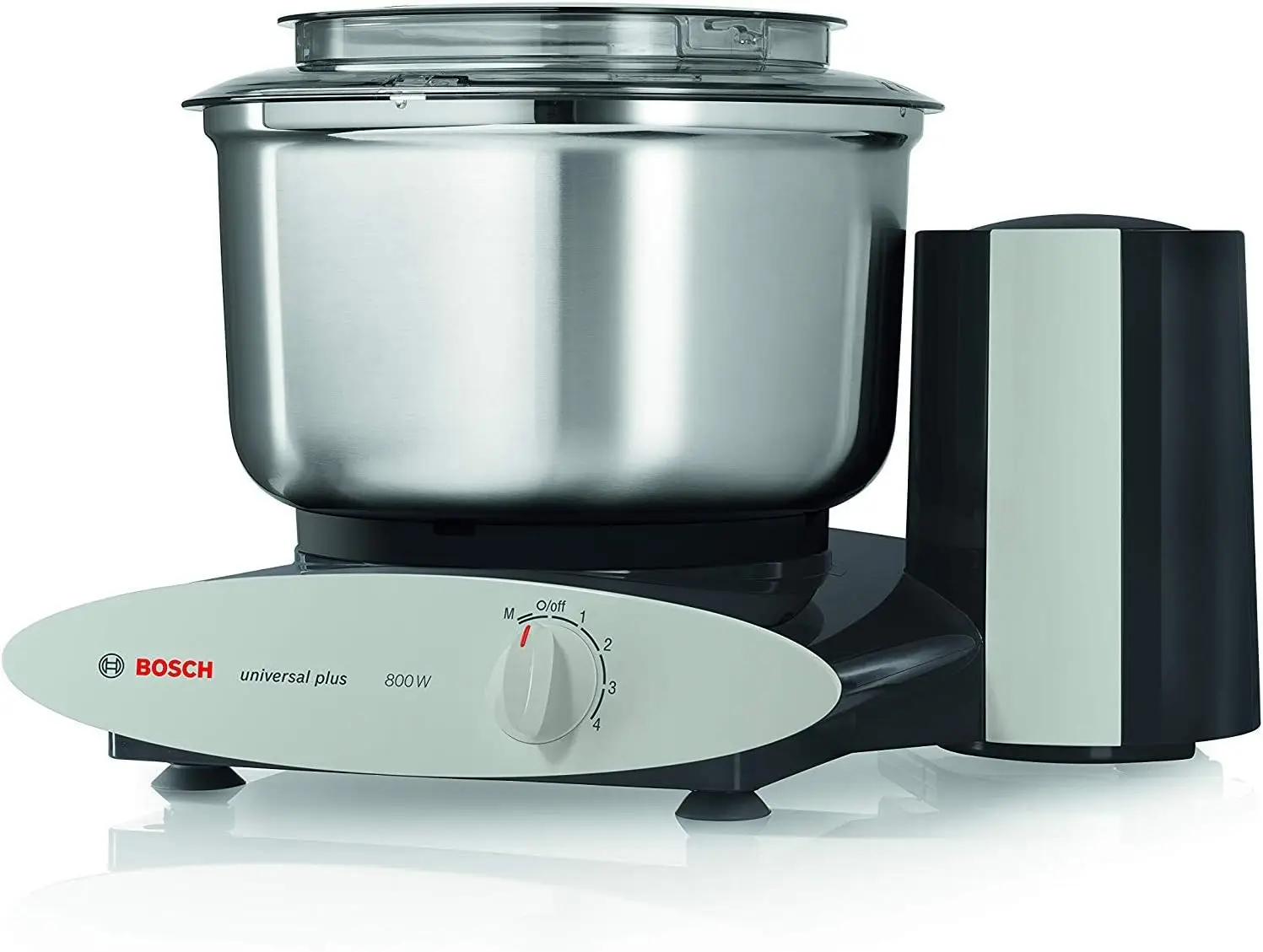 Universal Plus Stand Mixer - Black - Baker's Package with Additional Baking Attachments and Stainless Steel Bowl 2