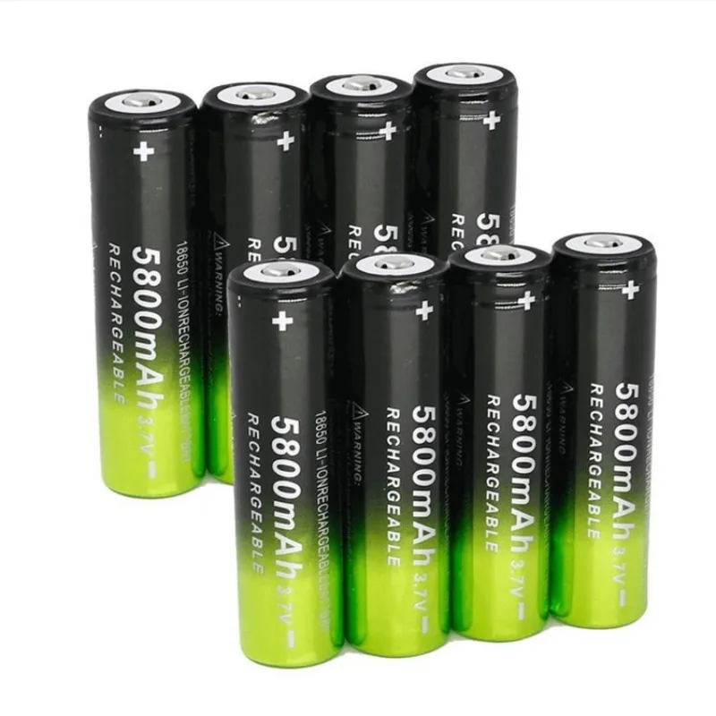 Batteria al Litio 18650 3.7V 5800mAh Ricaricabile - immagine 3