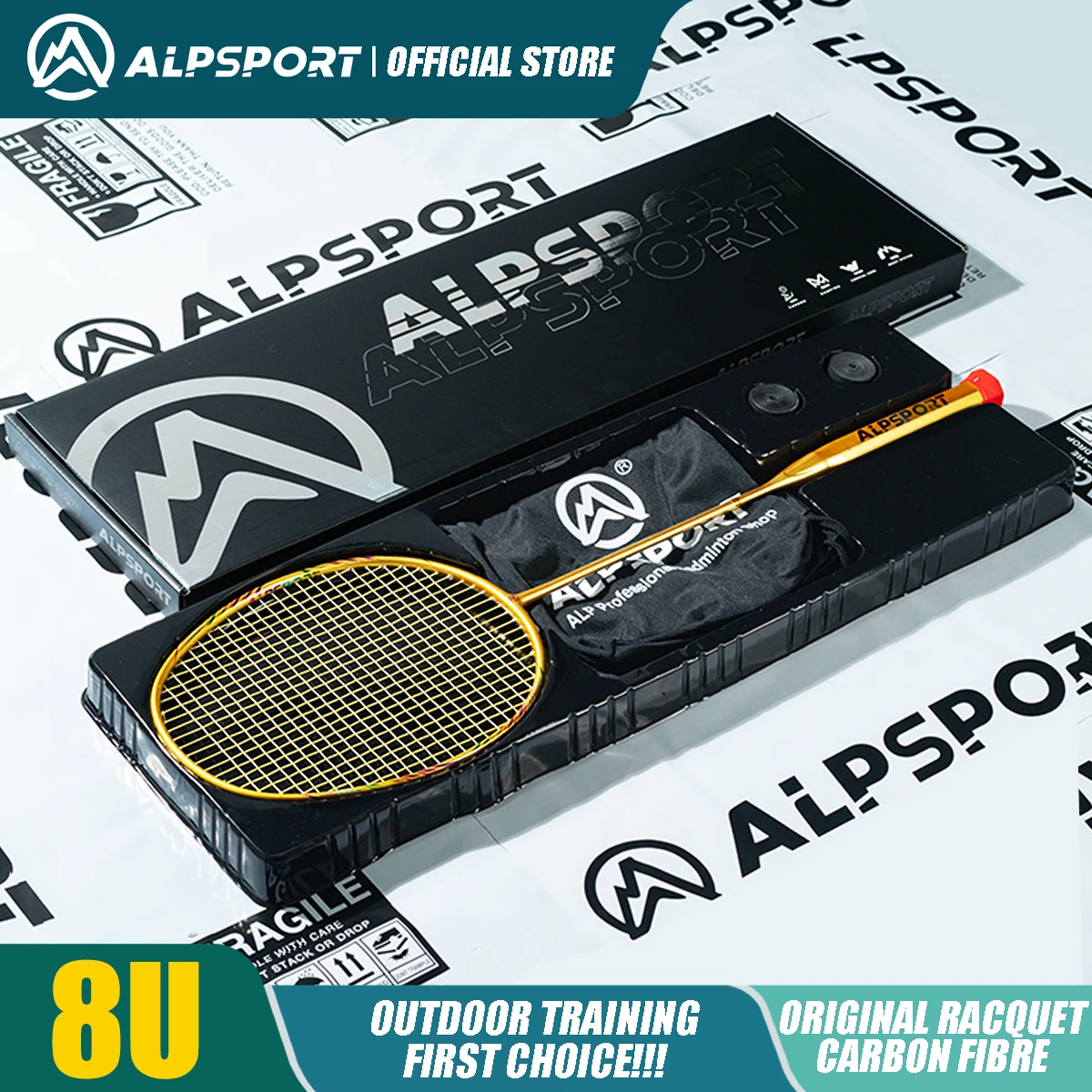 1PCS Gold boxed
