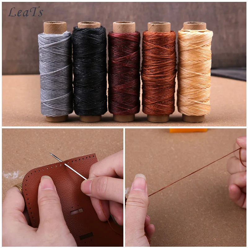 Leather Craft Tool Kit Leather Hand Sewing Repair Kit Stitching Punch Carving Work Groover Set DIY Tool Set Professional