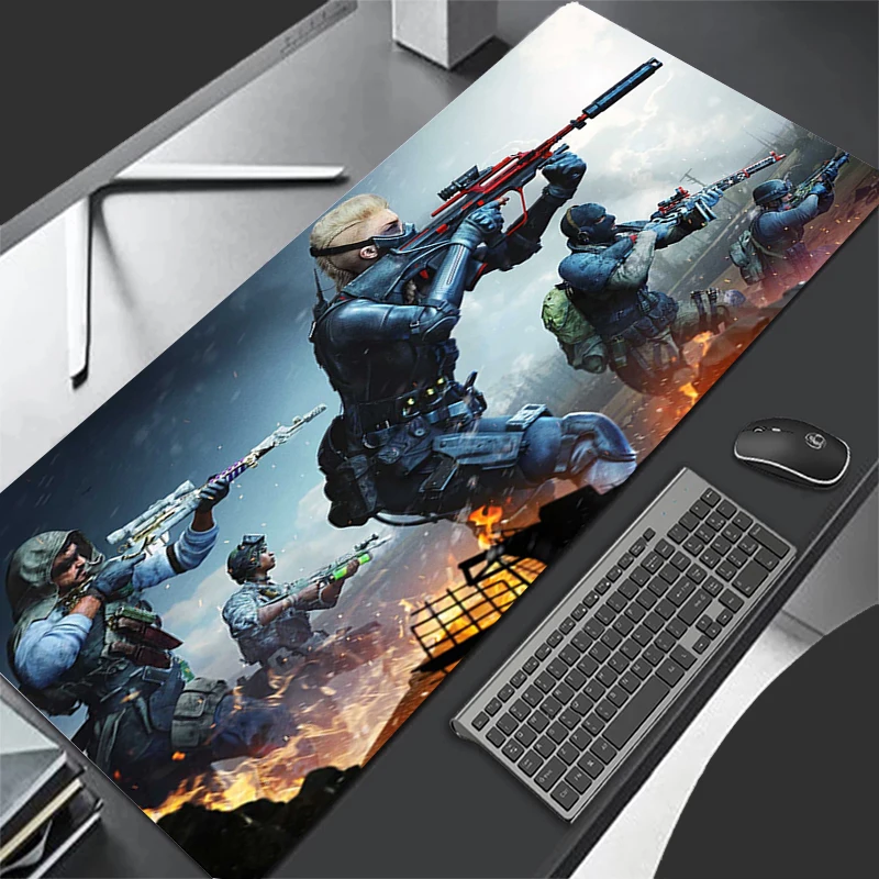 Anime Mouse Pad Gamer Mouse Pad Gaming Call Of Duty Warzone Rubber
