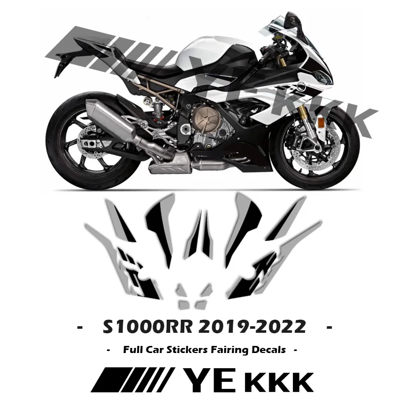 bmw用デカールキットカーペットカバーフルステッカーs1000rrm1000rrs-1000-rr2019-2020-2021-2022