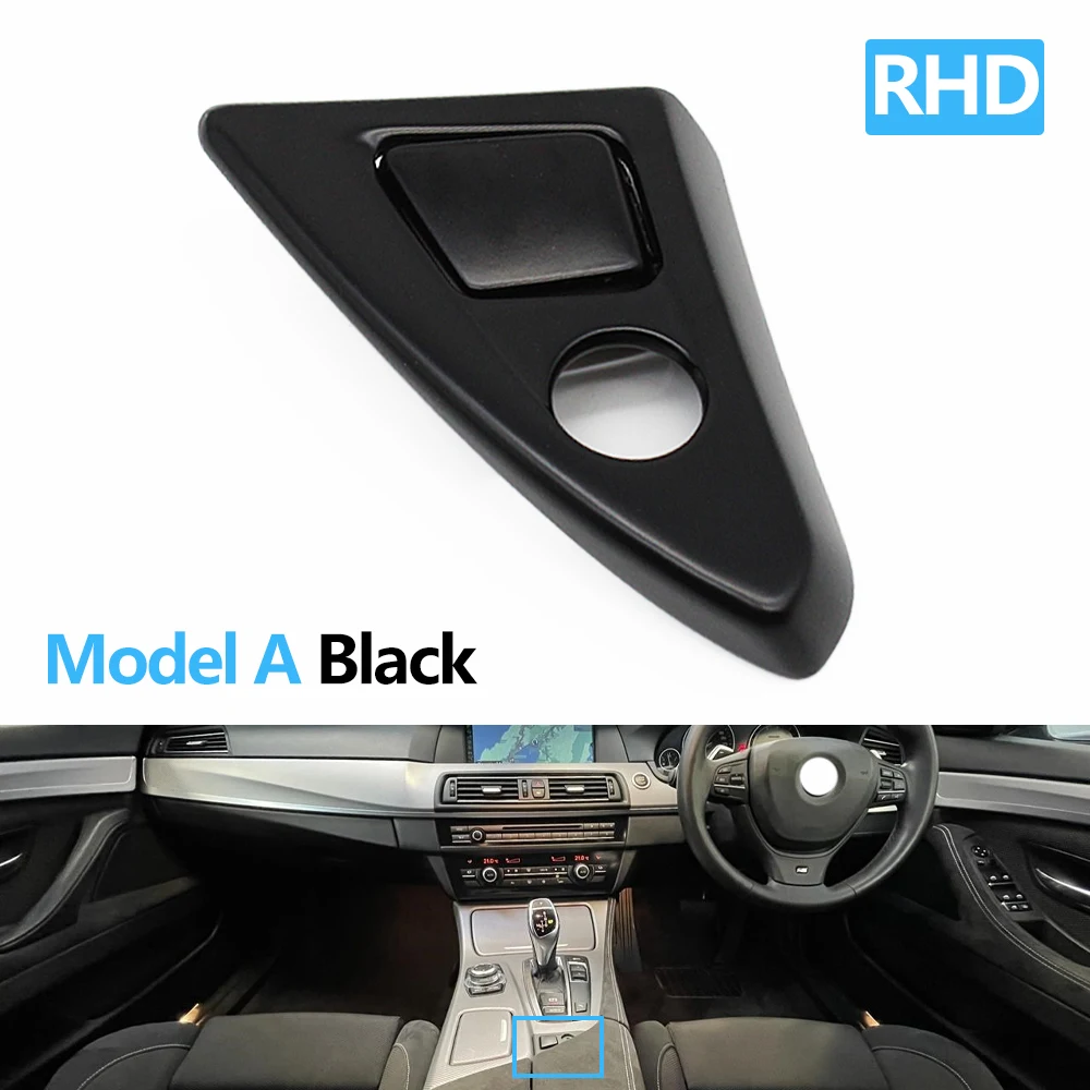 LHD RHD Car Interior Front Center Console Panel Armrest Box Switch Button Cover For BMW 5 Series F10 F11 520 523 525 2011-2017 steering wheels Interior Parts