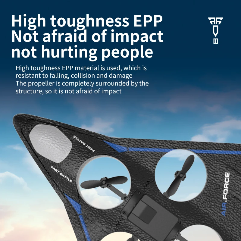 EPP Foam Remote Control Airplane Toy for Kids