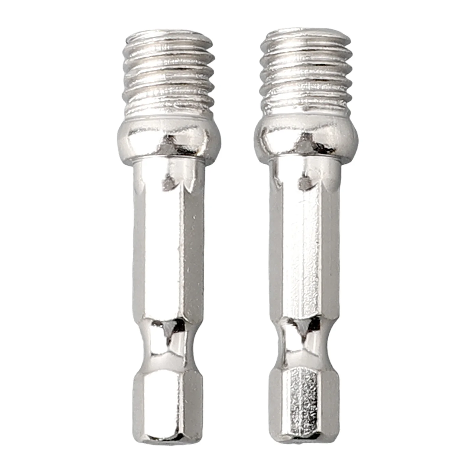 Drill Chuck Connecting Rod Connecting Rod Adapter Hexagon M10 Metal Material 6mm Shank Diameter For Extension Electric Drill