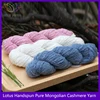 1*50g hank  High Quality Handspun 100% Mongolian Cashmere Yarn in 39 colors soft and warm for clothes 5