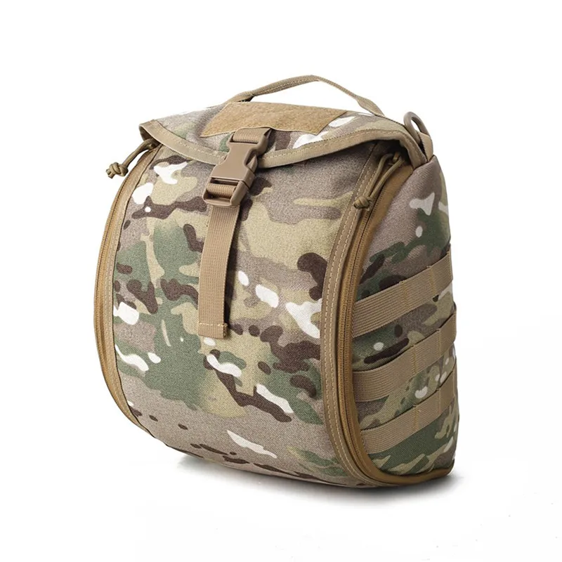 

Тактическая Сумка на шлем, военный чехол для быстрого шлема для страйкбола, сумка для переноски противовирусной маски, уличная сумка для хранения снаряжения Molle