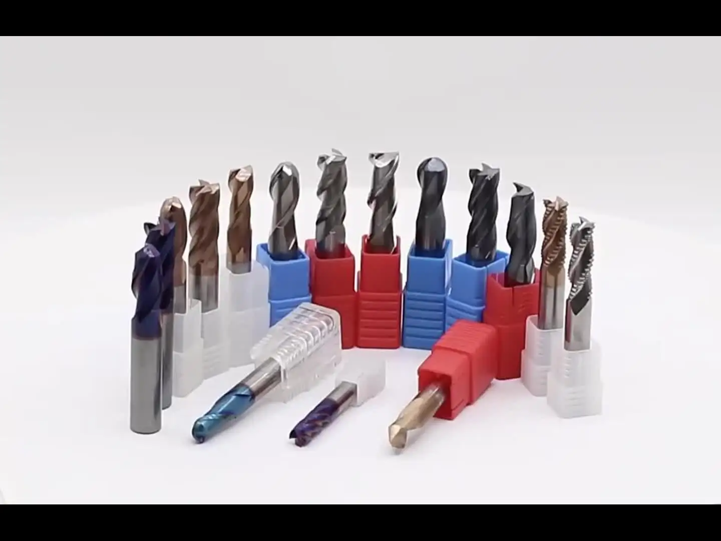 1 шт. 2 фрезы резка HRC65 мм 3 4 5 фрезерная обработка спиральная фреза из вольфрамовой