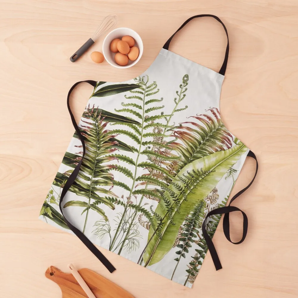 

Australian Ferns Apron aprons kitchen cooking apron