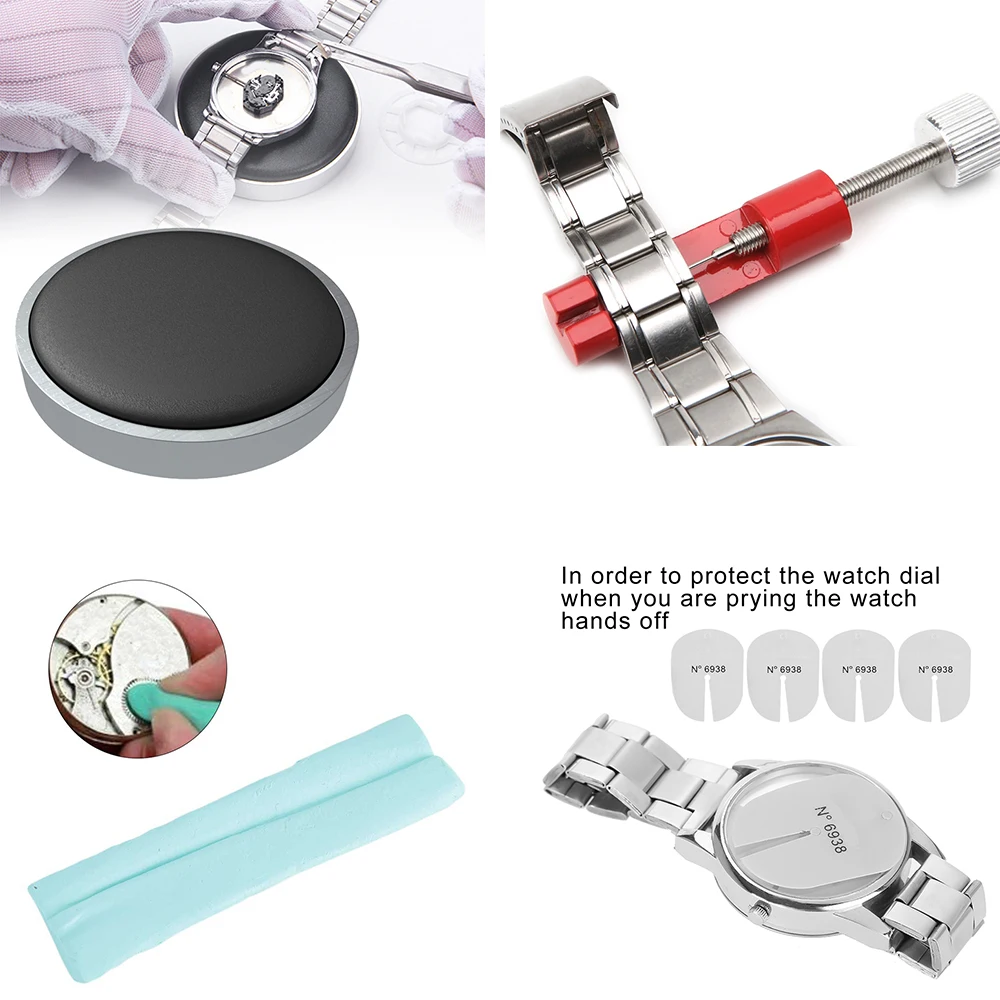 6pcs Watch Maintenance And Care Tool Set Repair Tool Accessory For Watchmakers