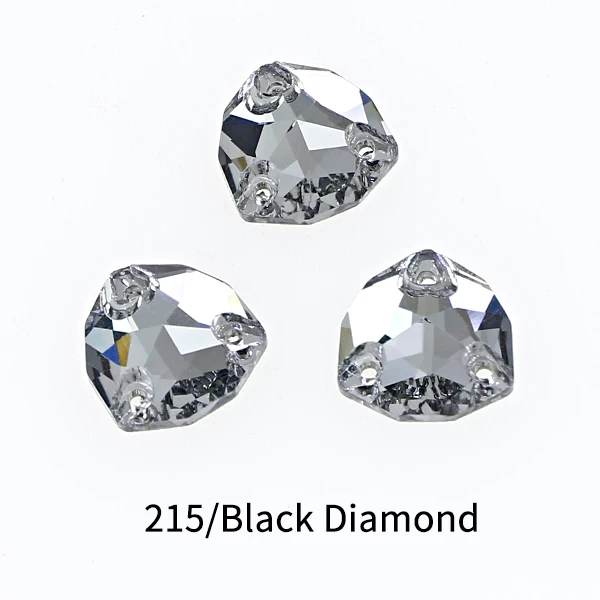 28-Piece Colorful Crystal Sew-On Rhinestone Set