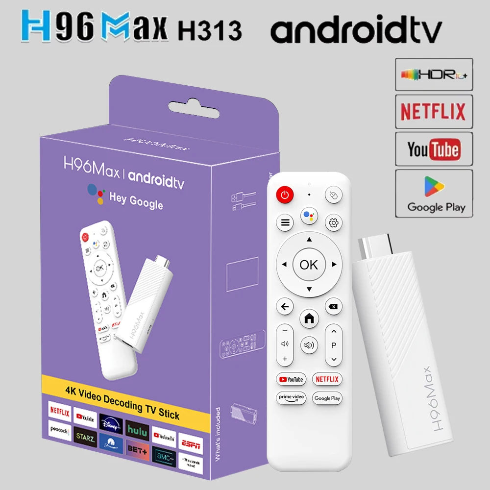 Android 14.0 TV Box 8K – 2GB RAM/16GB ROM, Dual WiFi E Bluetooth 5.0, Telecomando Vocale E 3D
