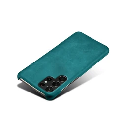 Luxury Slim Leather Business Case for Samsung Galaxy and Note Series (Green)