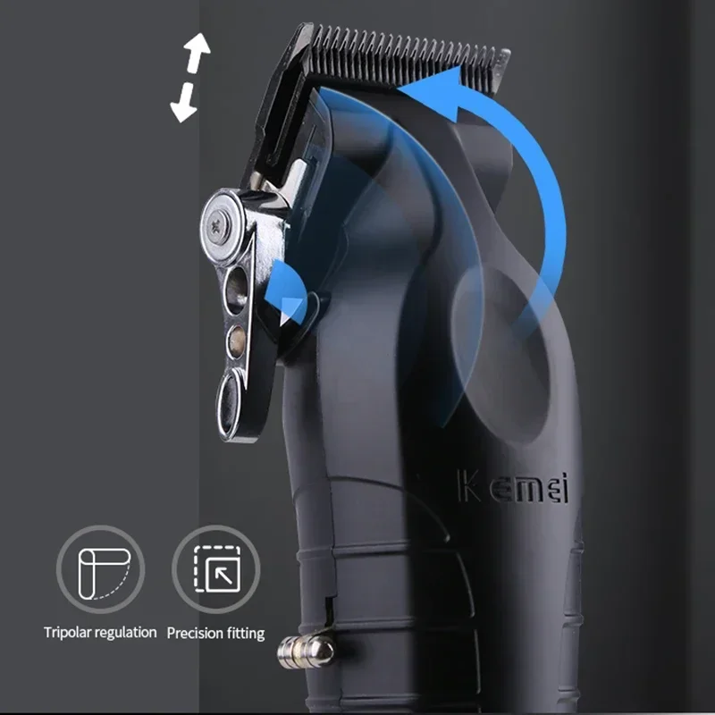 Description Picture 3 of itemKemei KM-2296 Hair Clipper Kit Men's Electric Shaver Hair Trimmer Machine Professional Hair Cutting Machine