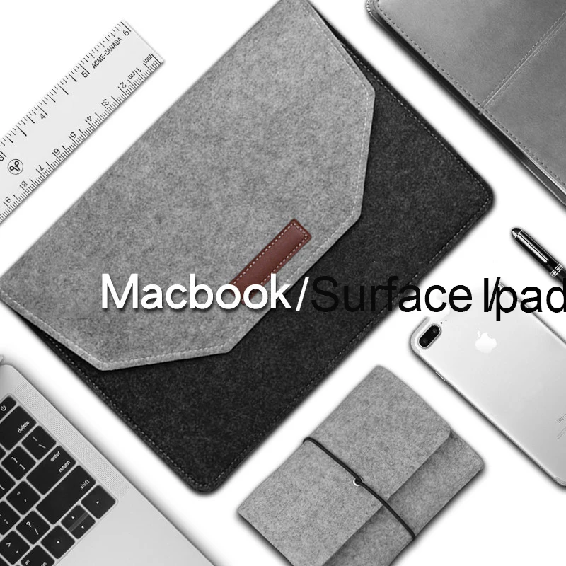 Custodia A Manica Per Microsoft Surface Pro 4 3 5 6 12.3 "Custodia A Marsupio Per Surface Go 10 Pollici Ipad Pro 10.5 11 12.9 2018 Custodie