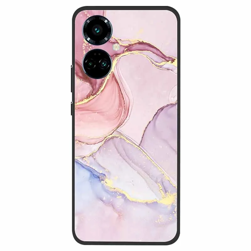 Tecno Camon 19 Shockproof Soft Silicone TPU Back Cover - Cute Design