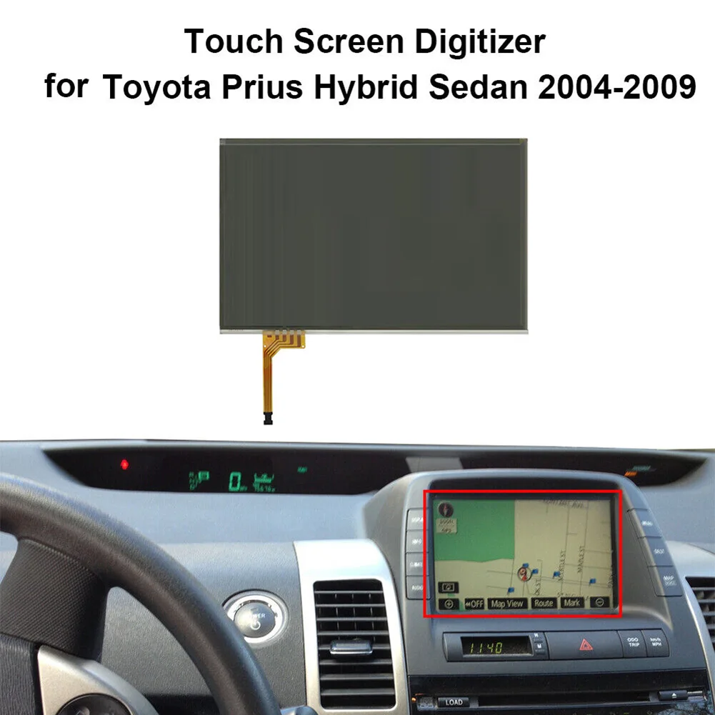 

Car 4Pin 7.3 Inch Touch Screen Digitizer 04-09 LTA070B510F LTA070B511F Glass For Toyota For Prius For Hybrid For Sedan 170x107mm