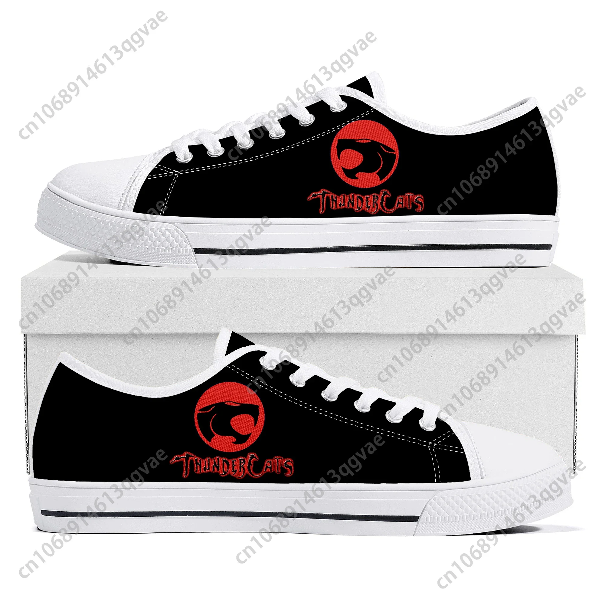 Thundercats Low Top Sneakers Womens Mens Teenager Lion O High Quality Canvas Sneaker Couple Comics Manga Custom Made Shoes 2