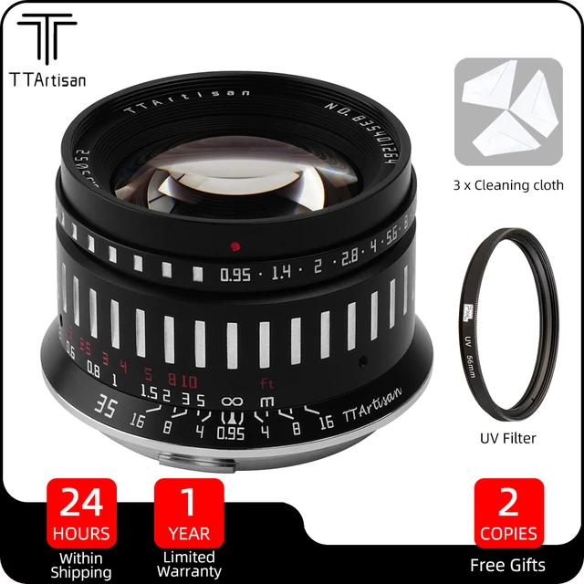 TTArtisan 35mm F0.95 APS-C Large Aperture Manual Focus Lens for