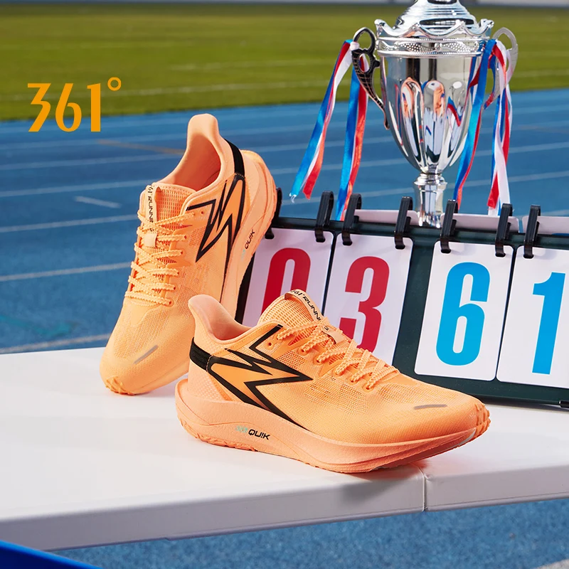 

361 Degrees Men Biospeed ET Original Running Shoes Lightweight Cushioning Marathon Breathable Trainer Male Sneakers 672422207