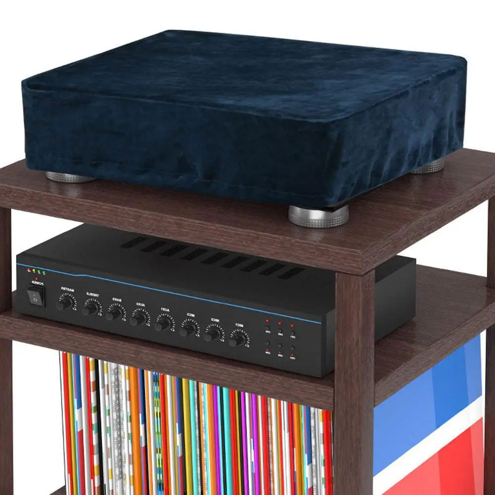 Turntable Dust Cover Foldable Turntable Sleeves Dustproof Protective Cover For Audio-Technica AT-LP120XUSB Record Player Case