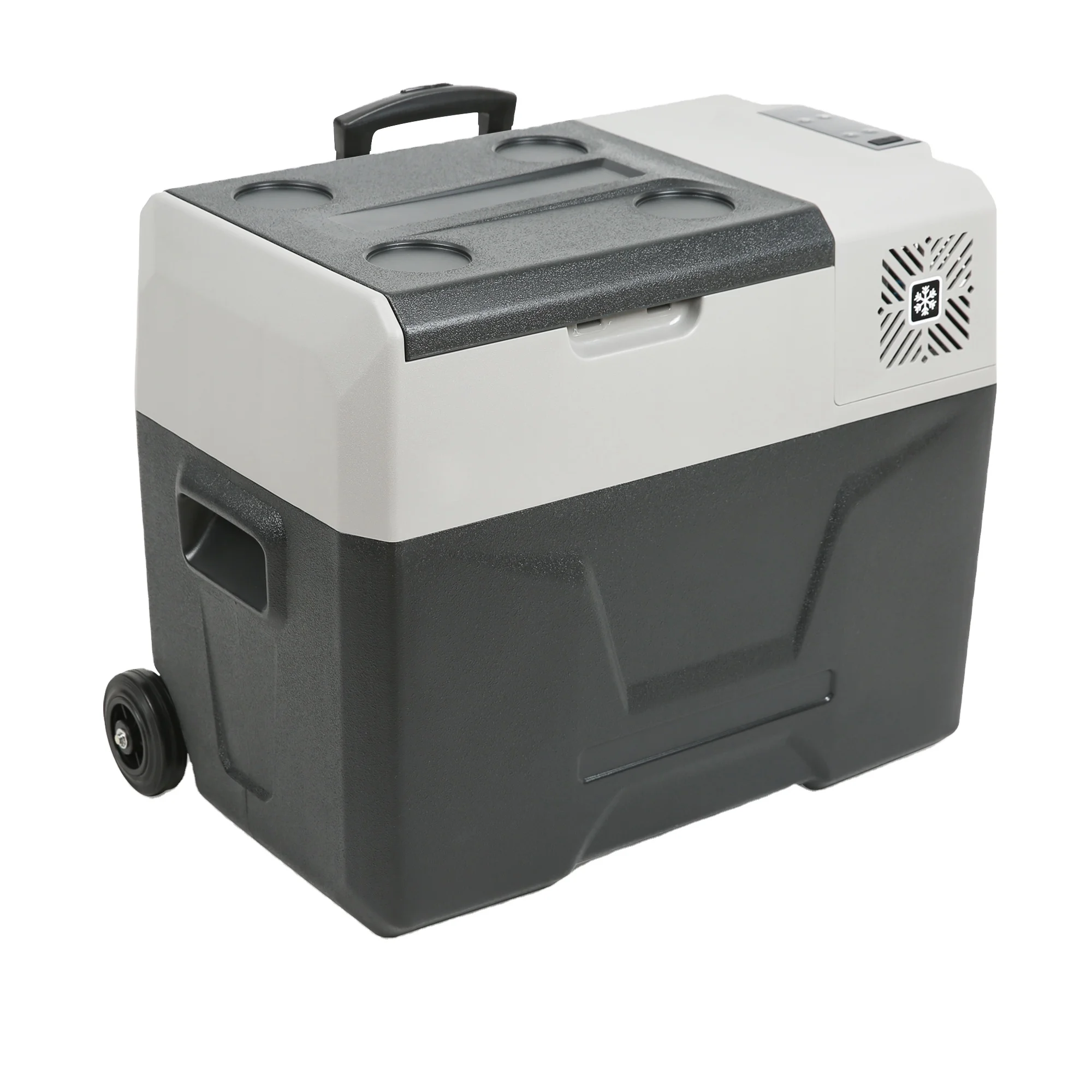 Car Fridge Portable Mini Freezer Refrigerator Usb Dc 12V Frozen Car Console Fridge For Car In Stock
