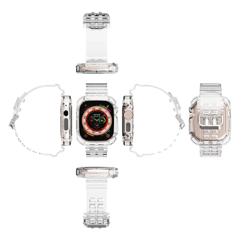Apple The glacier watchband Series 8 7 6 SE 5 4 49mm 45mm 44mm 42mm 41mm,  iwatch 3 38mm 40mm öƽ Ʈ
