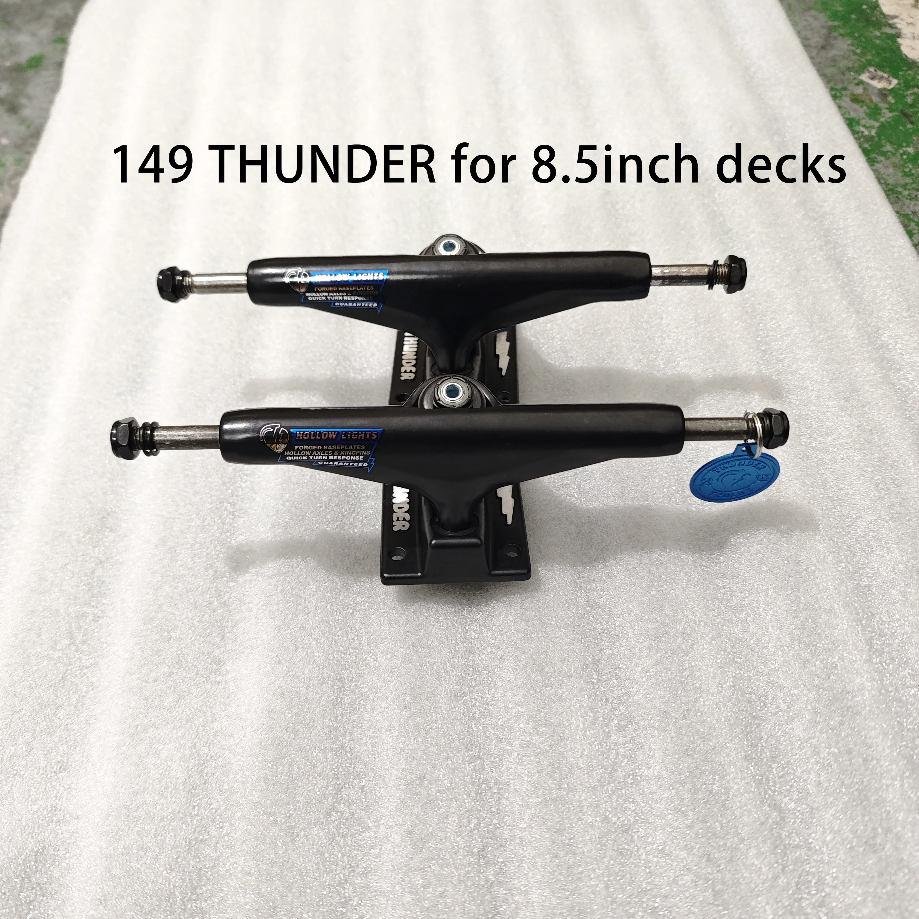 Trucks De Skateboard SUSHI Creux Kingpin Noir 5,25" - Neuf En Emballage D'origine