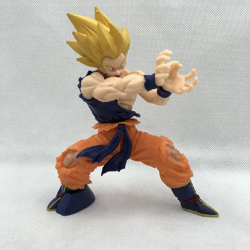 

Bandai Аниме Драконий жемчуг Z Goku экшн-фигурки битва Ударная Волна Wukong Ver. Улучшенная игрушка ручной работы для украшения комнаты