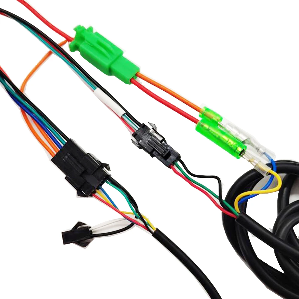 전기 자전거 Escooter 브러시리스 컨트롤러 500W-1000W DC 모터 36V 48V 660V 72V 용 LCD 디스플레이 스로틀 포함