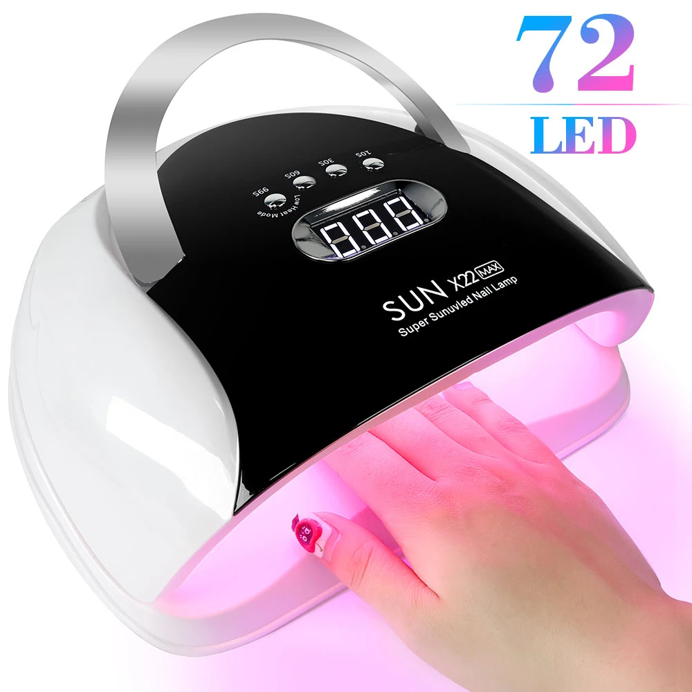 SUN X22MAX 전문 UV 램프, 손톱 건조용, 빠른 경화, 모든 젤 네일 광..