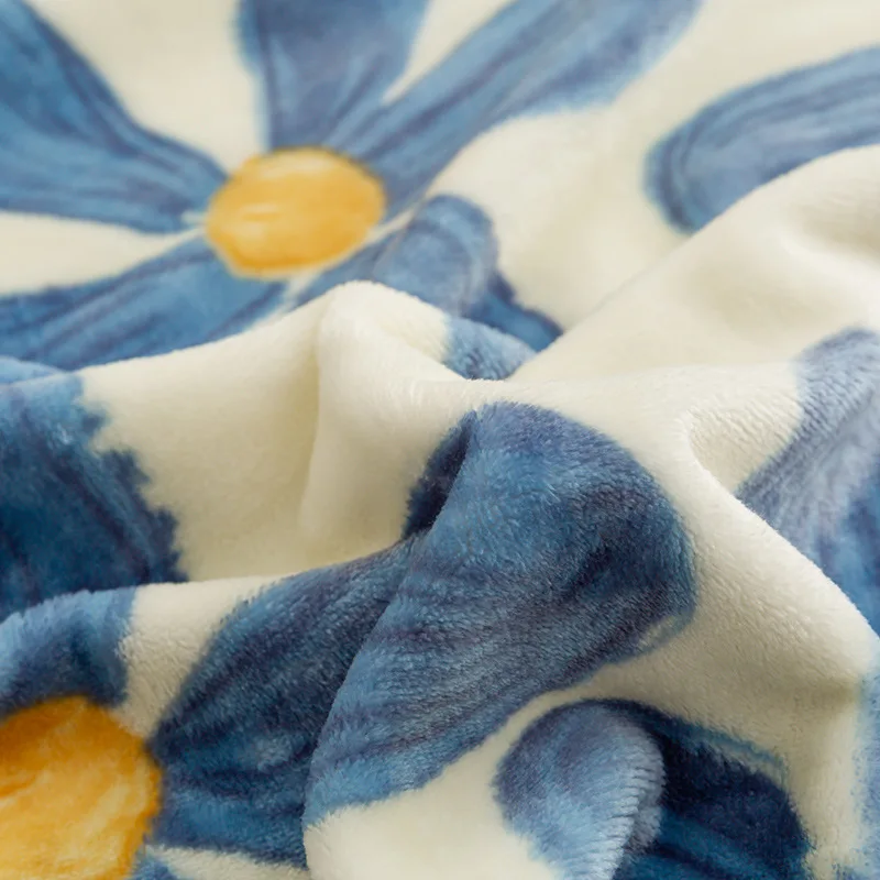 Blanket Thickened Milk Velvet Coral Flannel Sofa Cover Blanket Office Lunch Break Air Conditioning Blanket Gift Blanket  Canape 4