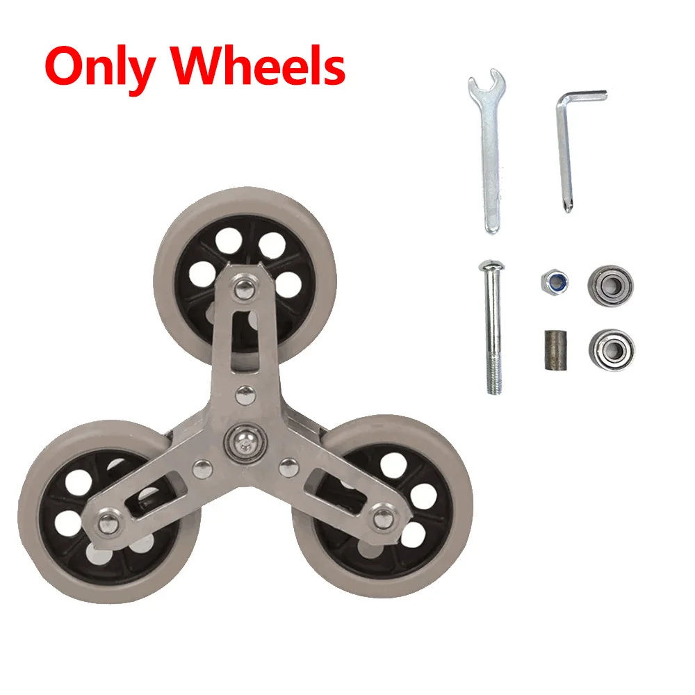 Enhanced Product Title:  
Heavy-Duty Stair Climbing Replacement Wheels for Cargo Trolleys and Shopping Carts
