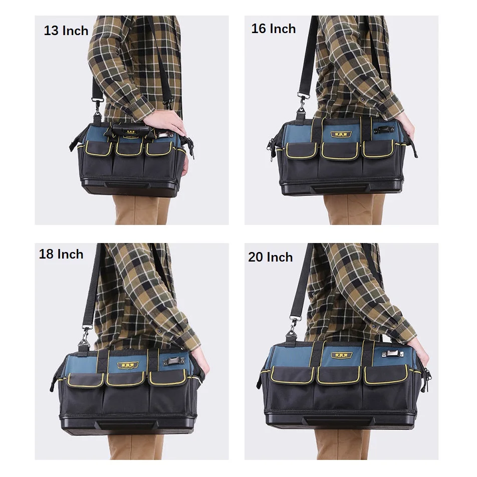 Repair Tools Bag Workpro Suitcase Storage Organizer Electrician Tool Belt Multiple Function Large Capacity Oxford Waterproof