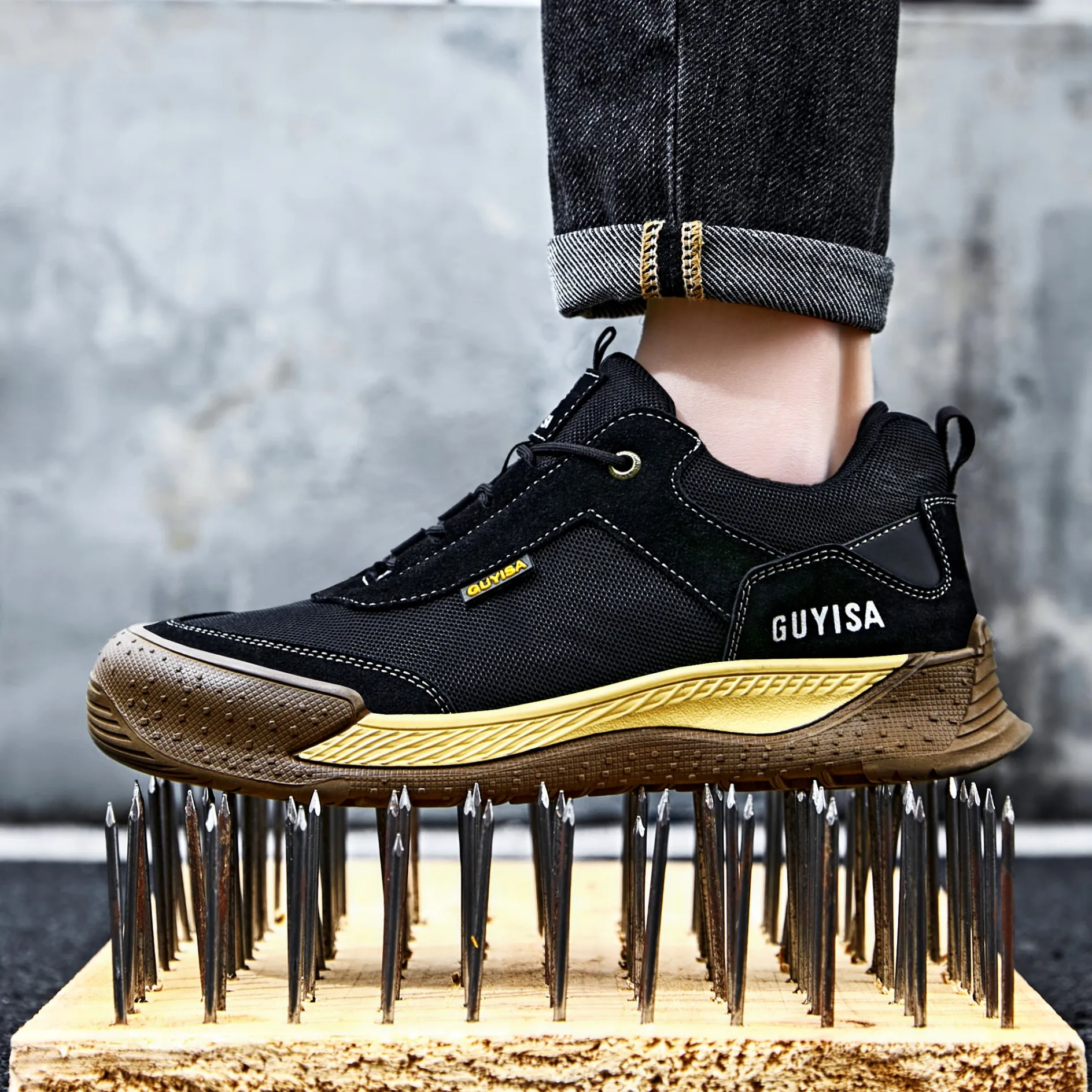 ArmorToe Steel Toe Safety Shoes – Anti‑Smash, Anti‑Stab, Non‑Slip Work Shoes 14 Sd05846c615c64fb7912d52bd6c3268d0Y